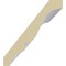 Ekena Millwork 3 3/4"H x 3 3/8"P x 5"F x 94 1/2"L Theia Bead and Barrel Crown Moulding MLD03X03X05TH - alternate 4